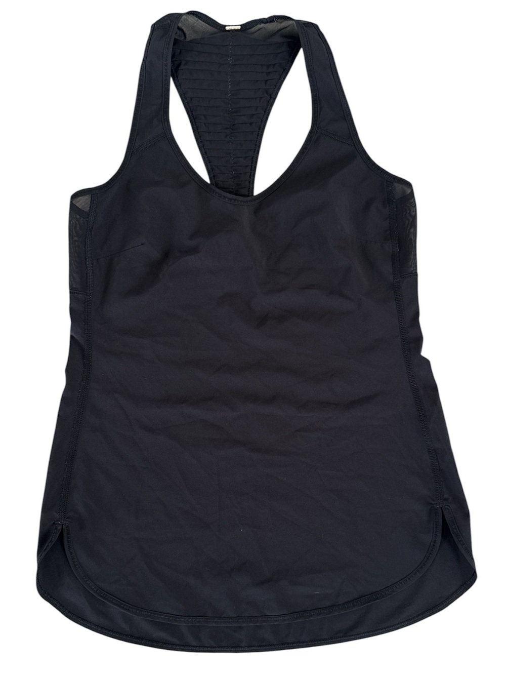 Lululemon Black Racerback Athletic Tank Top